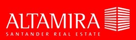 Logo y enlace de www.altamirainmuebles.com